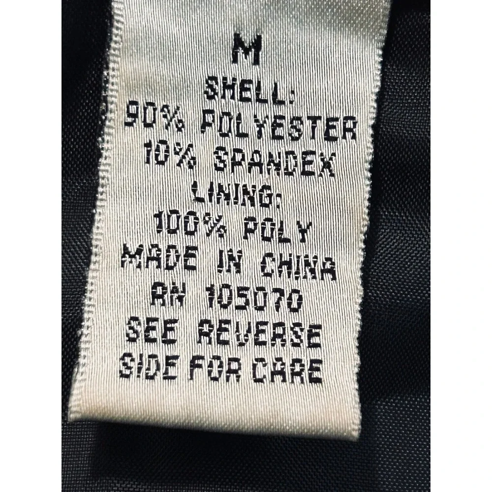 SC by Sara Campbell Black Velvet Capelet Jacket Stand Collar Cropped Coat Medium